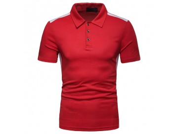 Camisa Polo Vintage School - Vermelho 